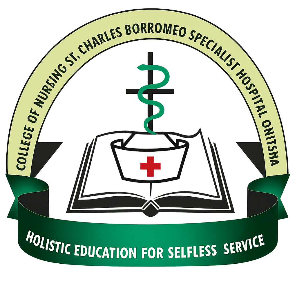COLLEGE OF NURSING SCIENCES, ST CHARLES BORROMEO SPECIALIST HOSPITAL, ONITSHA.